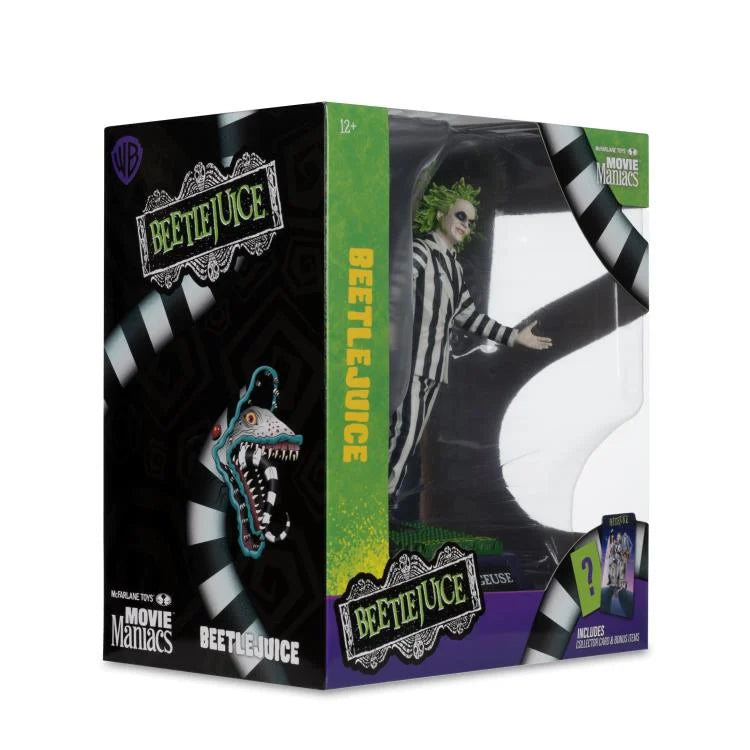 Beetlejuice (1988) Movie Maniacs Beetlejuice Figura Edición Limitada