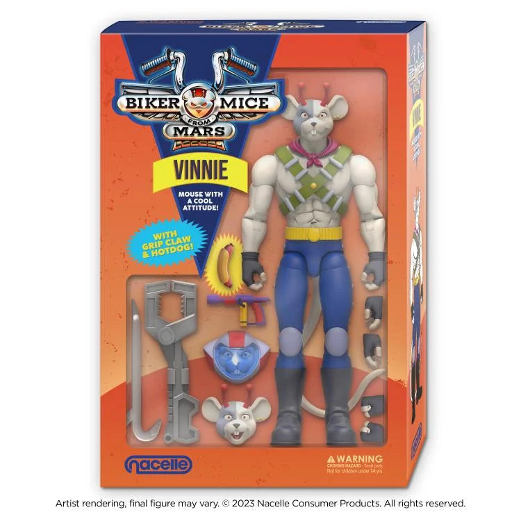 Biker Mice From Mars Vinnie Figura Acción