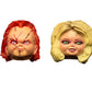 Bride of Chucky Chucky and Tiffany Set of 2 Magnetos