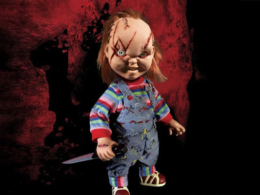 Bride of Chucky Mezco Designer Series Mega Scale Talking Chucky