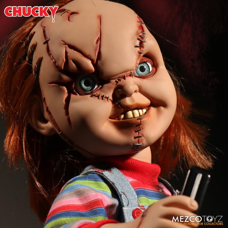 Bride of Chucky Mezco Designer Series Mega Scale Talking Chucky