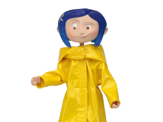 Coraline (Rain Coat) Bendy Fashion Doll Neca