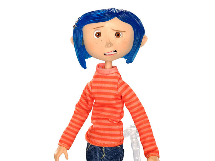 Coraline (Striped Shirt) Articulated Figura Neca