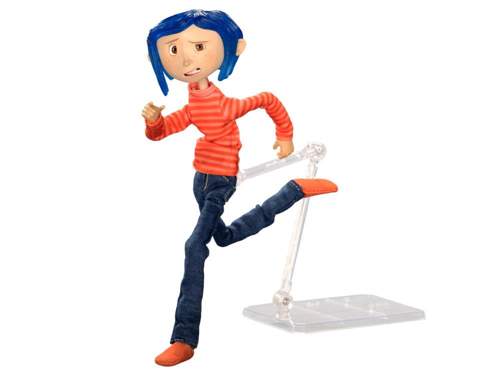 Coraline (Striped Shirt) Articulated Figura Neca