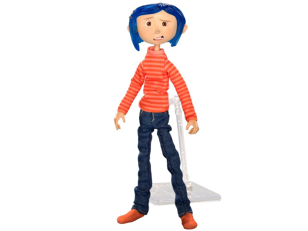 Coraline (Striped Shirt) Articulated Figura Neca
