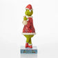 Dr. Seuss The Grinch con Bolsa de Carbón Figurina