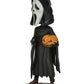 Ghost Face with Pumpkin Head Knockers