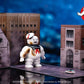 Ghostbusters Nano Scene Hollywood Rides Stay Puft Marshmallow Man with Nano Ecto-1