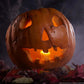 Halloween Jack-O-Lantern Estatua Escala Real
