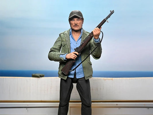 Jaws 50th Anniversary Ultimate Sam Quint Figura Acción