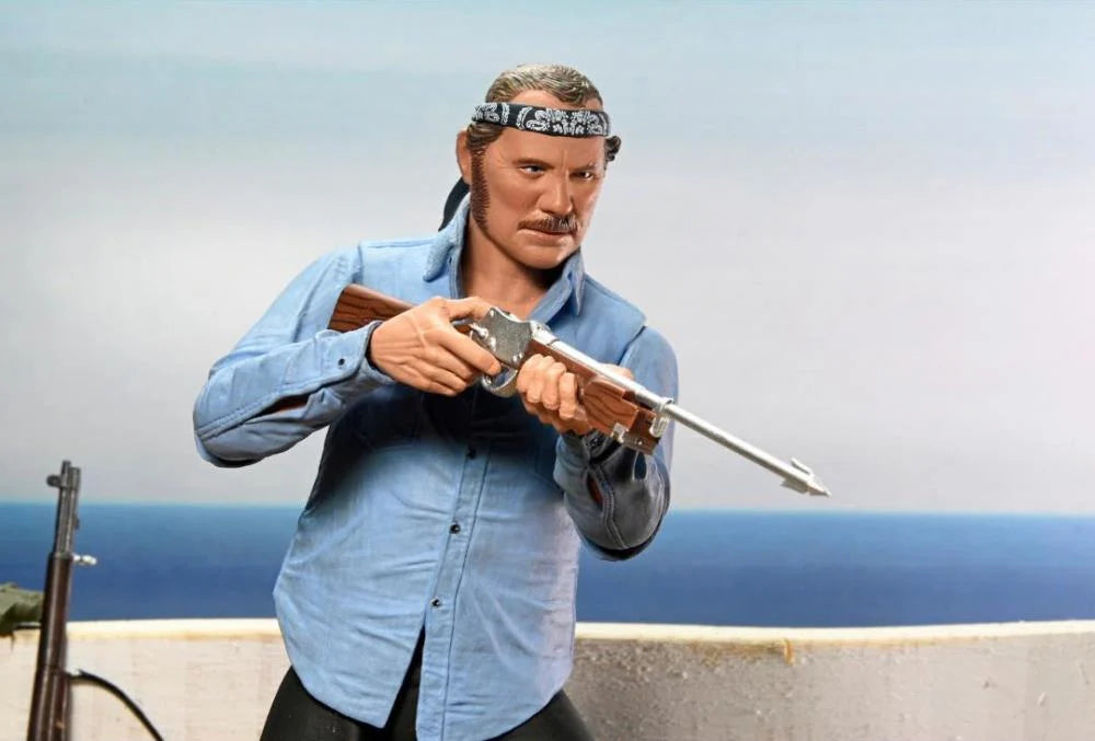 Jaws 50th Anniversary Ultimate Sam Quint Figura Acción