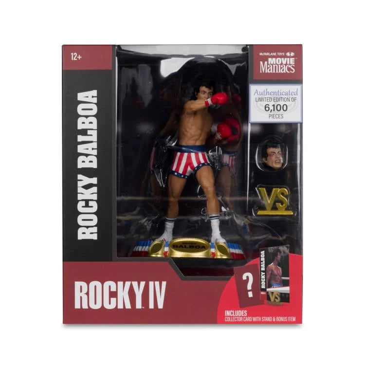 Rocky IV Movie Maniacs Rocky Balboa Limited Edition Figure