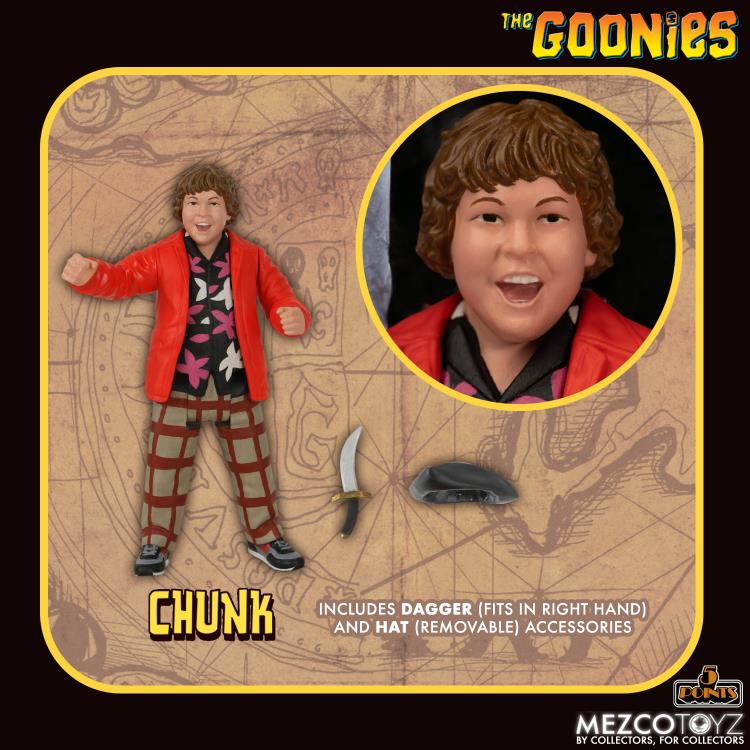 The Goonies 5 Points Set of 5 Figuras
