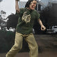 The Texas Chainsaw Massacre 50th Anniversary Hitchhiker Figura Acción Retro (Ropa de Tela)