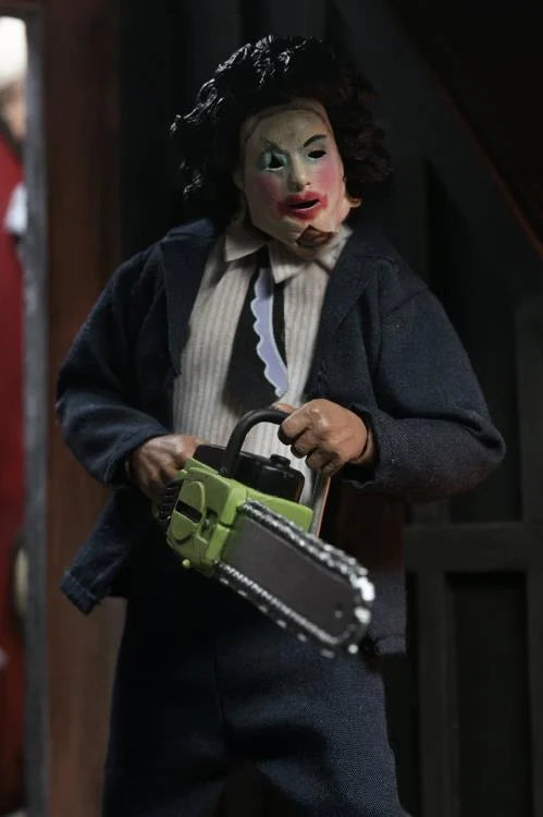The Texas Chainsaw Massacre Leatherface with Pretty Woman Mask Clothed Action Figure
