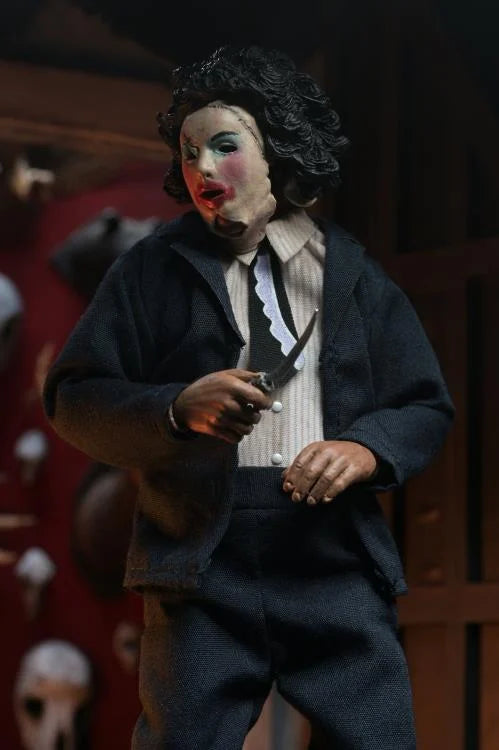 The Texas Chainsaw Massacre Leatherface with Pretty Woman Mask Clothed Action Figure