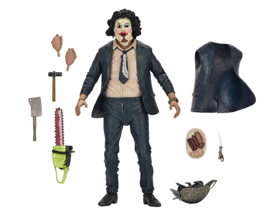 The Texas Chainsaw Massacre Ultimate 50th Anniversary Leatherface (Pretty Woman) Figura de Acción