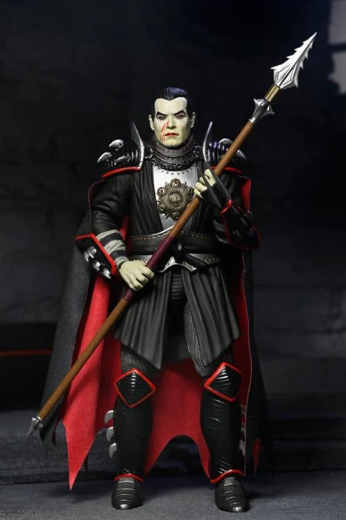Universal Monsters x Teenage Mutant Ninja Turtles Ultimate Shredder as Dracula Figura Accion