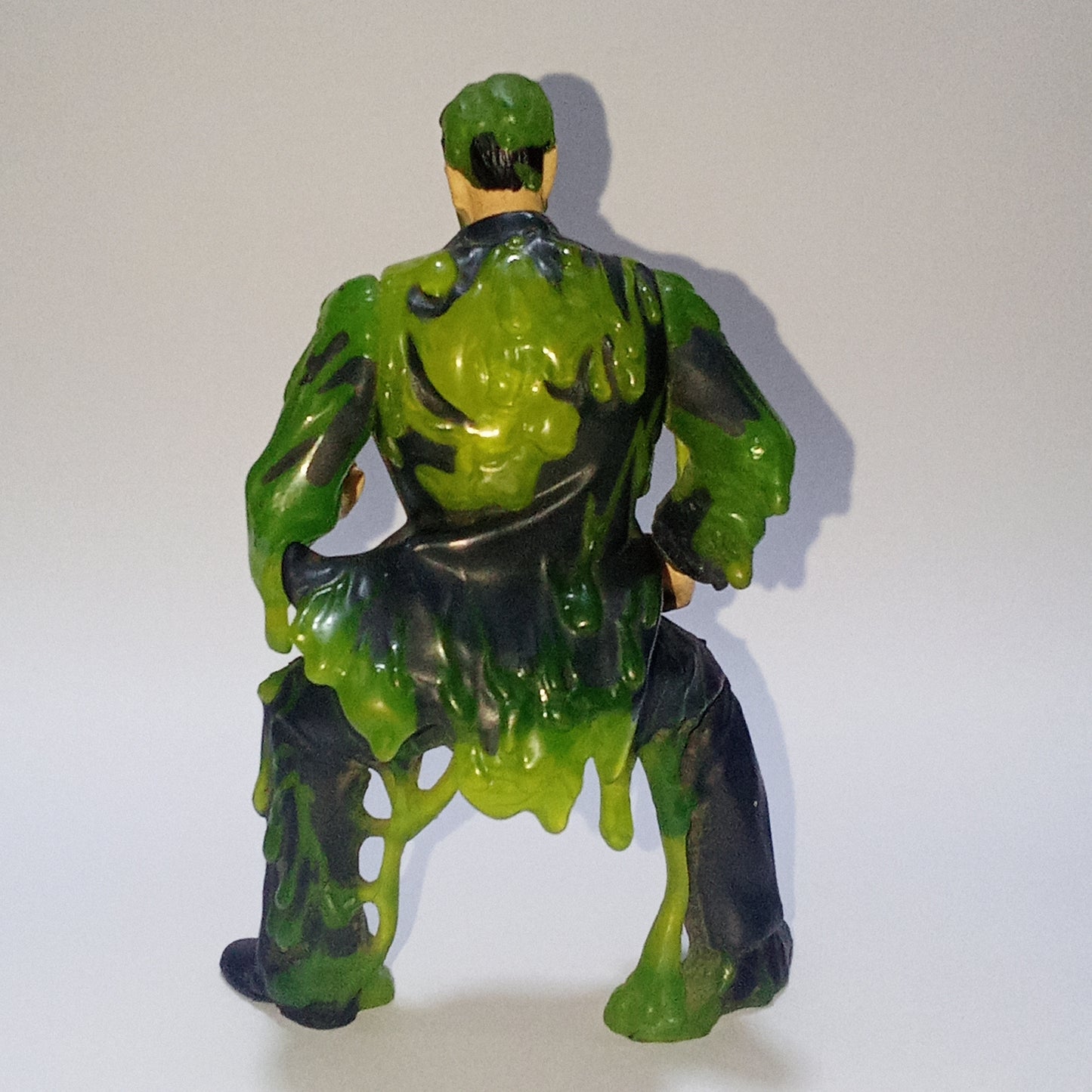 Vintage 1996 Men In Black Slime Fighting Agente Kay, Figura de Acción
