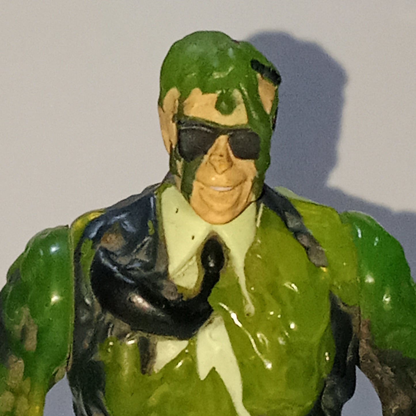 Vintage 1996 Men In Black Slime Fighting Agente Kay, Figura de Acción
