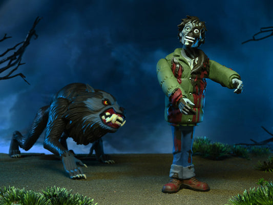 An American Werewolf in London Toony Terrors Jack and the Kessler Wolf 2-Pack Neca