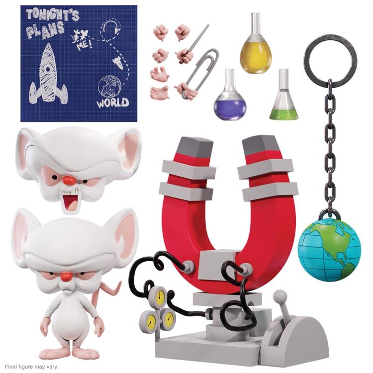 Animaniacs Ultimates! Brain Figura Super7