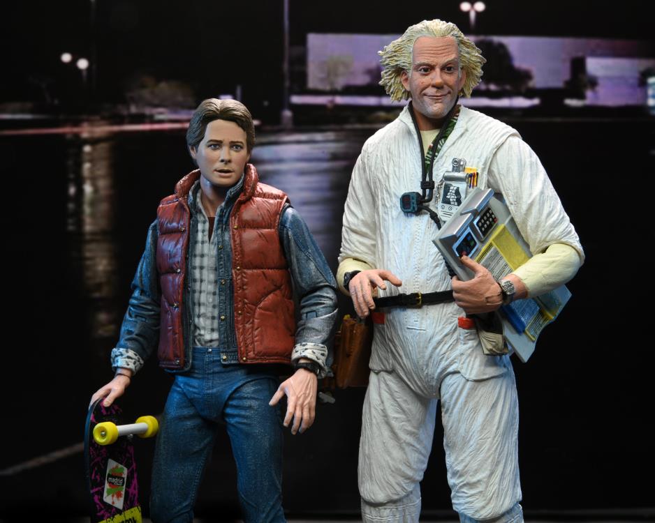 Back to the Future Ultimate Doc Brown Figura Neca