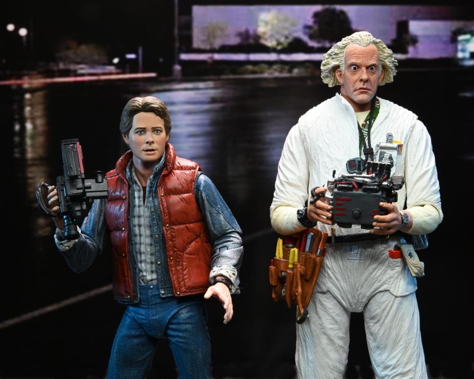 Back to the Future Ultimate Doc Brown Figura Neca