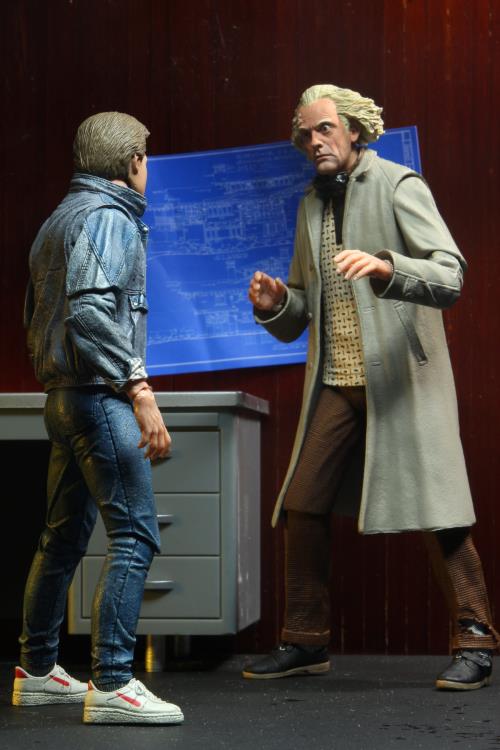 Back to the Future Ultimate Doc Brown Figura Neca