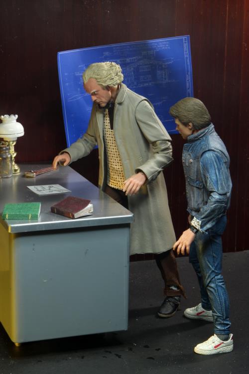 Back to the Future Ultimate Doc Brown Figura Neca