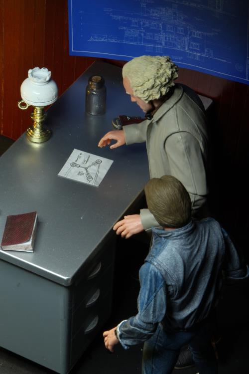 Back to the Future Ultimate Doc Brown Figura Neca