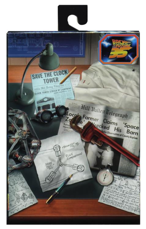 Back to the Future Ultimate Doc Brown Figura Neca