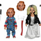 Contenido de la caja Brde of Chucky Clothed Neca