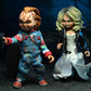 Figuras de acción de Chucky & Tiffany con ropa de tela