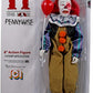 IT (1990) Burnt Pennywise Mego Figura
