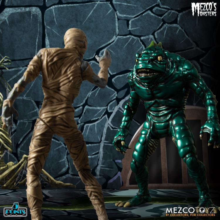 Monsters 5 Points Tower of Fear Deluxe Boxed Set Mezco