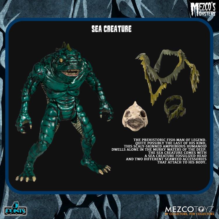 Monsters 5 Points Tower of Fear Deluxe Boxed Set Mezco