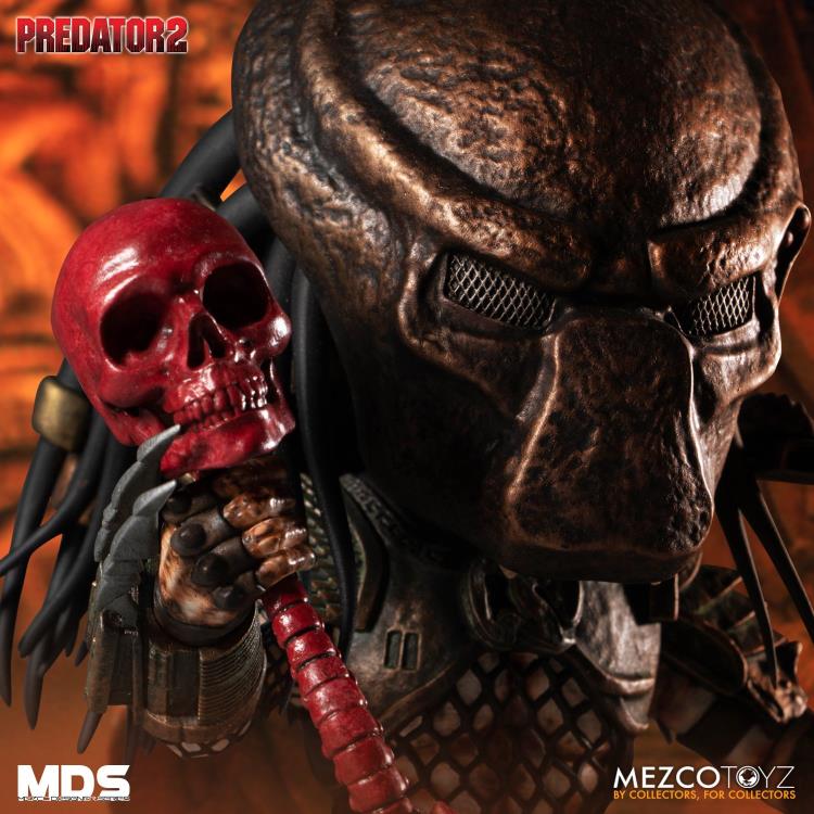 Predator 2 MDS Deluxe Predator Figura Mezco