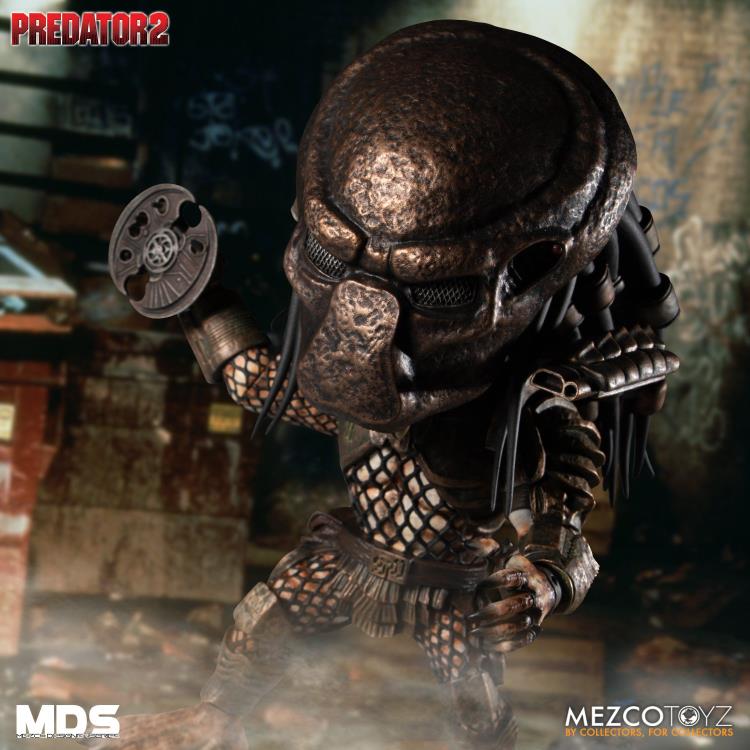 Predator 2 MDS Deluxe Predator Figura Mezco