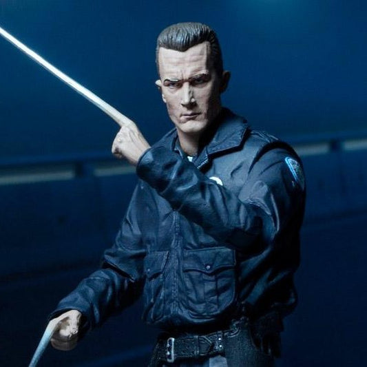 Terminator 2 Judgement Day Ultimate T-1000 (Motorcycle Cop) Figura Neca