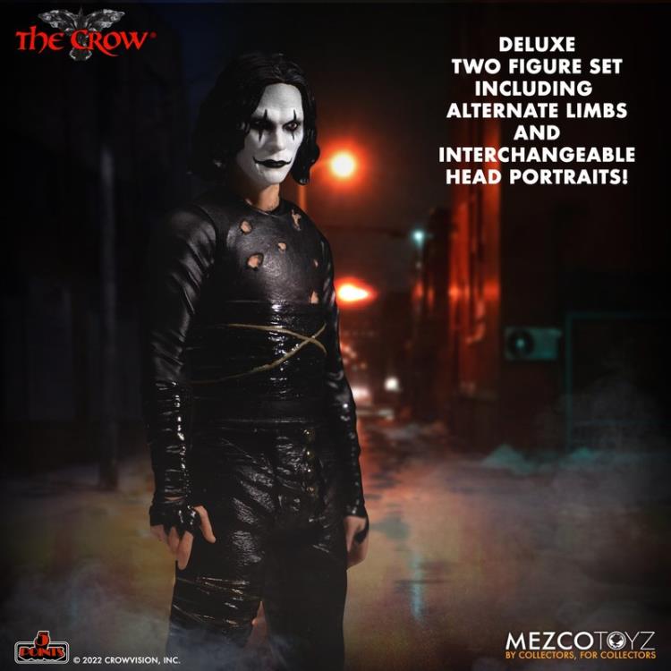 The Crow 5 Points Deluxe Set Figura Mezco Toyz