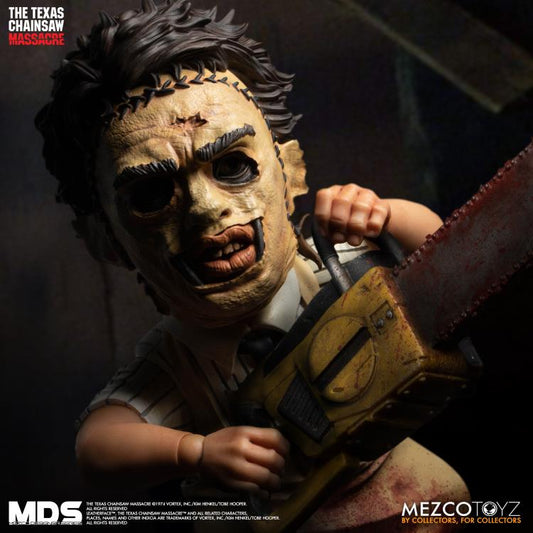 The Texas Chainsaw Massacre (1974) MDS Leatherface Figura Mezco
