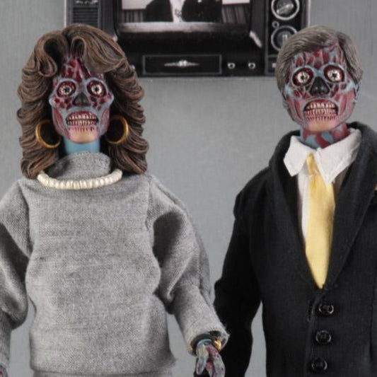 They Live Clothed Alien Two-Pack Figuras Neca