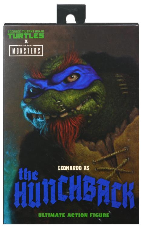 Universal Monsters x Teenage Mutant Ninja Turtles Ultimate Leonardo as The Hunchback Figura Neca