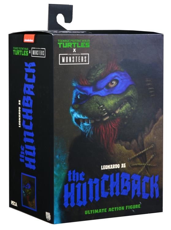 Universal Monsters x Teenage Mutant Ninja Turtles Ultimate Leonardo as The Hunchback Figura Neca